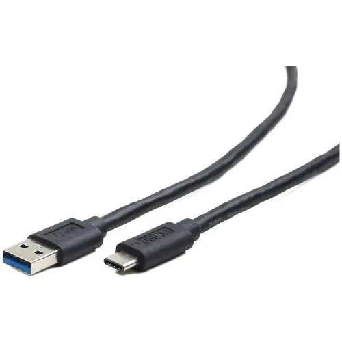 Cablu alimentare si date Gembird, USB 3.0 (T) la USB 3.1 Type-C (T), 36W, 0.1m, Negru, CCP-USB3-AMCM-0.1M
