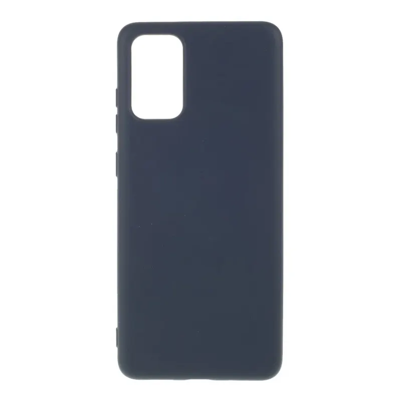 Samsung, Husa protectie compatibila cu Samsung S20 Plus Liquid Silicone Case Albastru inchis