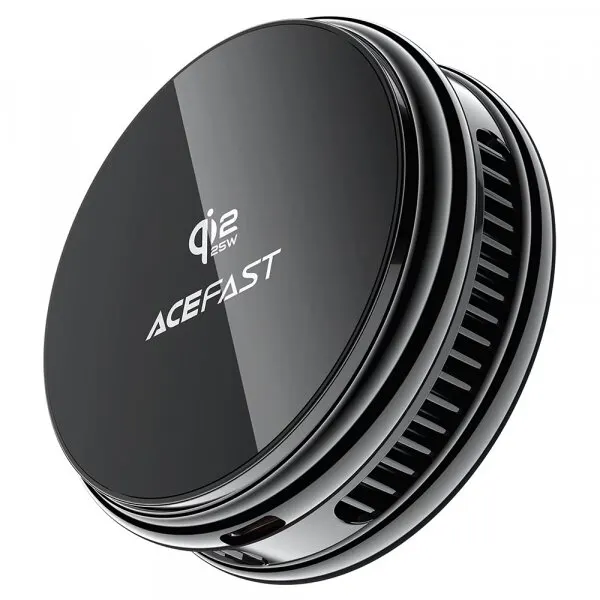 AceFast Incarcator Retea Wireless Acefast E47 2in1, 25W, Negru