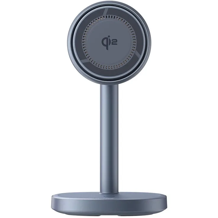 BASEUS Incarcator wireless Baseus Orbit 2 Pro 2in1, 20W, Qi2, Gri