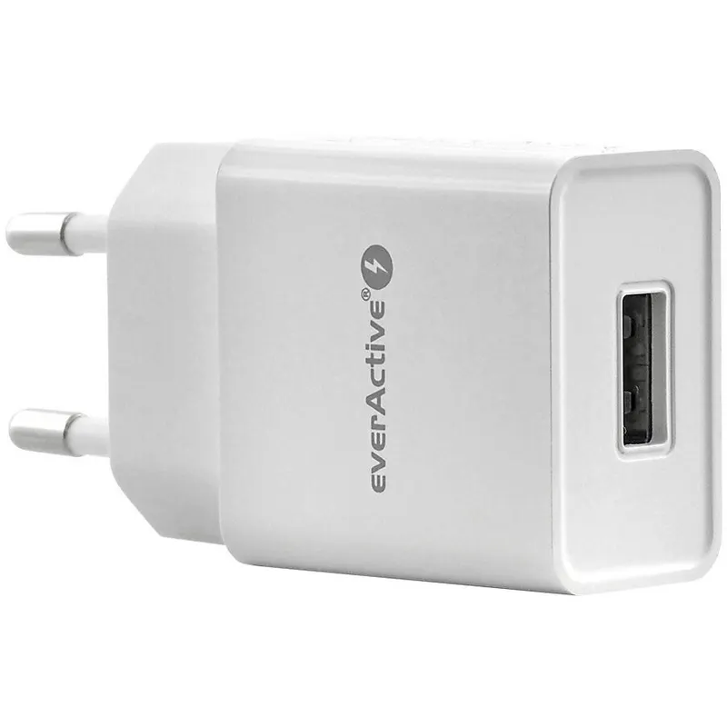 everActive Incarcator everActive 1xUSB, 2,4A, 12W , alb