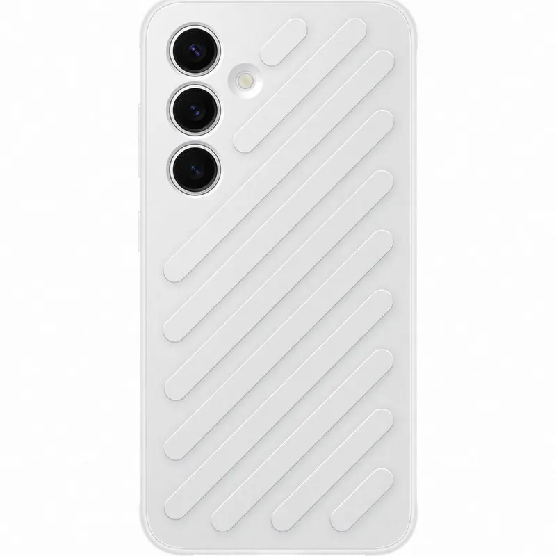 Samsung Husa Protectie Spate pentru telefon mobil Samsung Galaxy S24 (S921) GP-FPS921SACJW, Shield Case, Gri deschis