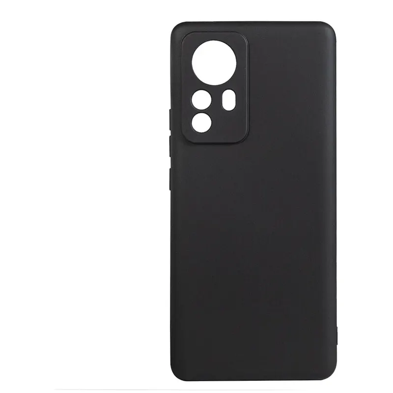 spacer Husa telefon Xiaomi 12 Pro - Spacer, Grosime 1.5 mm, Material flexibil TPU, Negru, SPPC-XI-12P-TPU