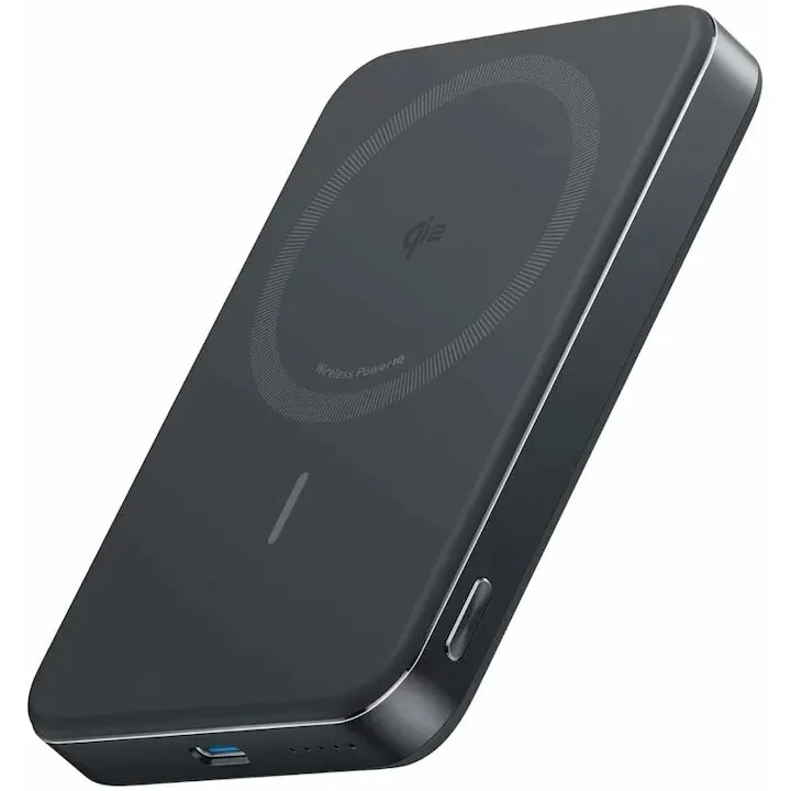 Anker POWER BANK Anker MagGo 10.000 mAh, magnetic, wireless, 276 g, negru, A1664H11