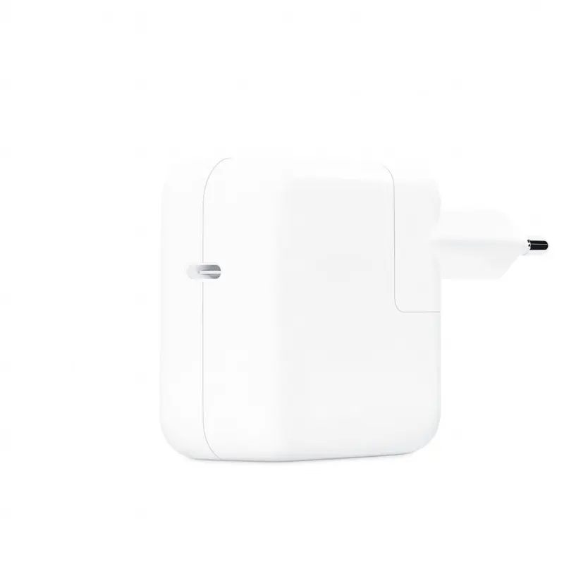 Apple Incarcator retea Apple MW2G3ZM/A, 1x USB-C, 30W, Alb