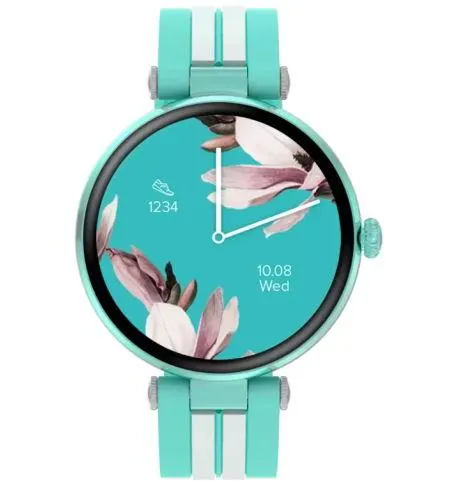 Smartwatch Canyon Semifreddo SW-61, Display AMOLED 1.19inch, Bluetooth (Albastru/Alb)