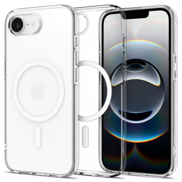 Spigen Husa MagSafe pentru Apple iPhone 17e / 16e, Spigen, Liquid Crystal, Transparenta ACS09150