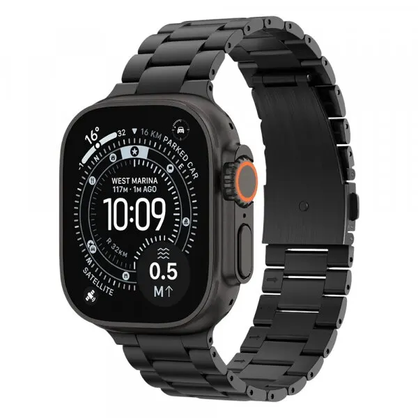 Spigen Curea Spigen Modern Fit pentru Apple Watch 49mm / 46mm / 45mm / 44mm / 42mm Series, Neagra AMP11577