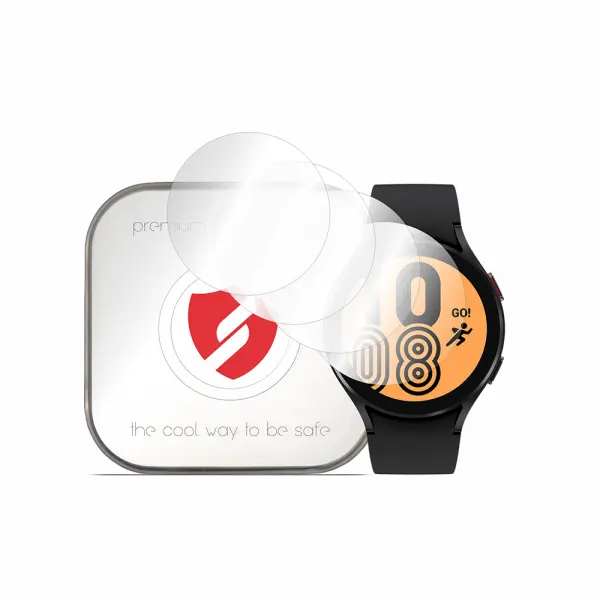 Smart Protection Folie Protectie Smart Protection Premium Classic pentru Samsung Galaxy Watch4 44mm, Set 4 bucati, Plastic