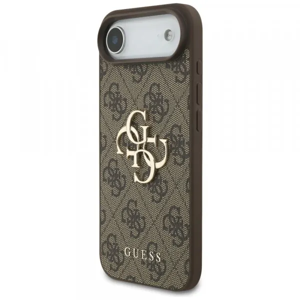 Guess Husa pentru Apple iPhone 17 Air, Guess, 4G Big Logo, Maro