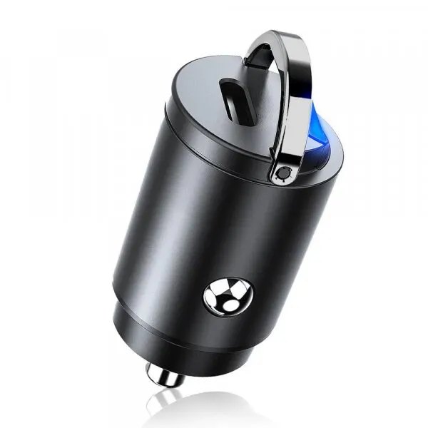 techsuit Incarcator Auto Techsuit C5 NanoVolt, 30W, 3A, 1 x USB-C, Negru