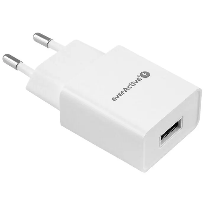 everActive Incarcator retea priza Everactive SC-200, smart USB Charger, 2.4A, 12W, alb
