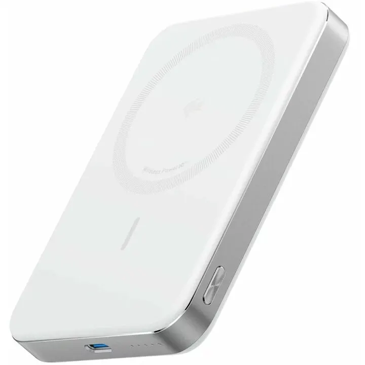 Anker POWER BANK Anker MagGo 10.000 mAh, magnetic, wireless, 276 g, alb, A1664H21