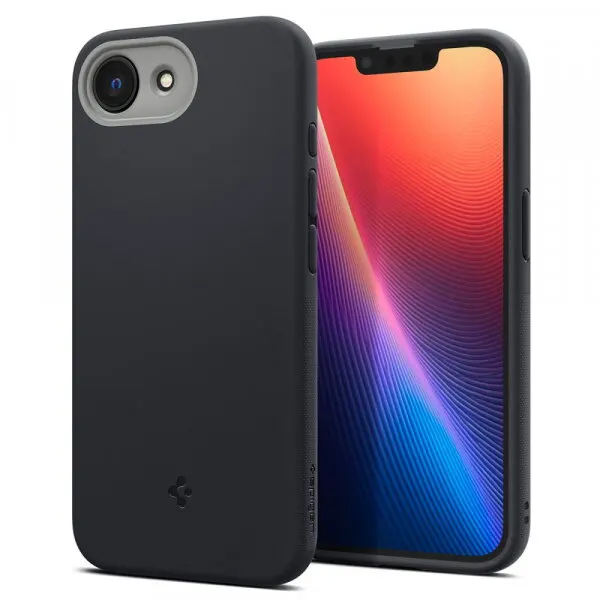 Spigen Husa MagSafe pentru Apple iPhone 17e / 16e, Spigen, Caseology Nano Pop, Neagra ACS09155