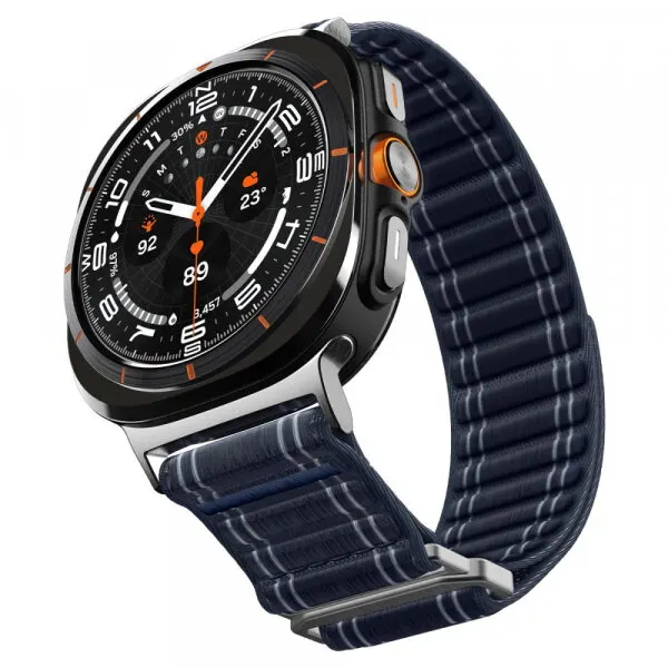 Spigen Curea Spigen WBF0 pentru Samsung Galaxy Watch Ultra Series, Bleumarin AMP10148