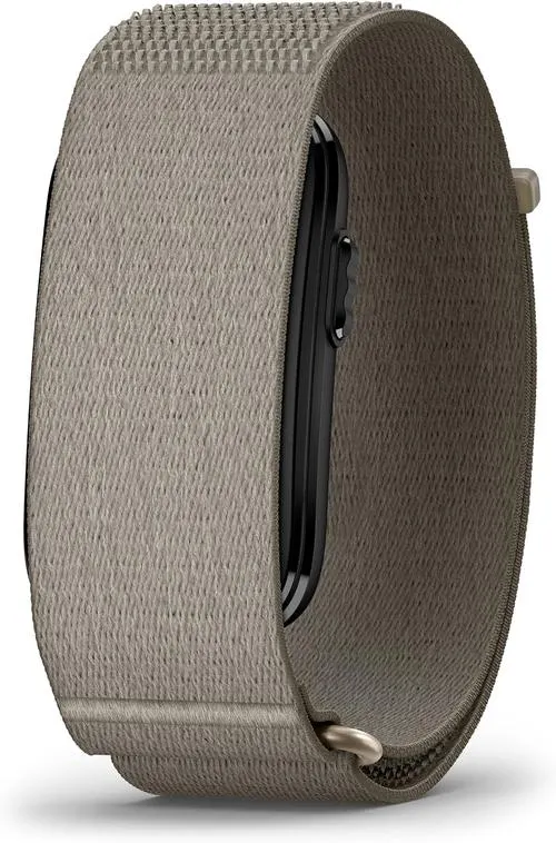 Bratara fitness Garmin CIRQA™ Smart Band, Bluetooth, Monitorizare sanatate, GPS, Curea S/M, 5 ATM (Gri)
