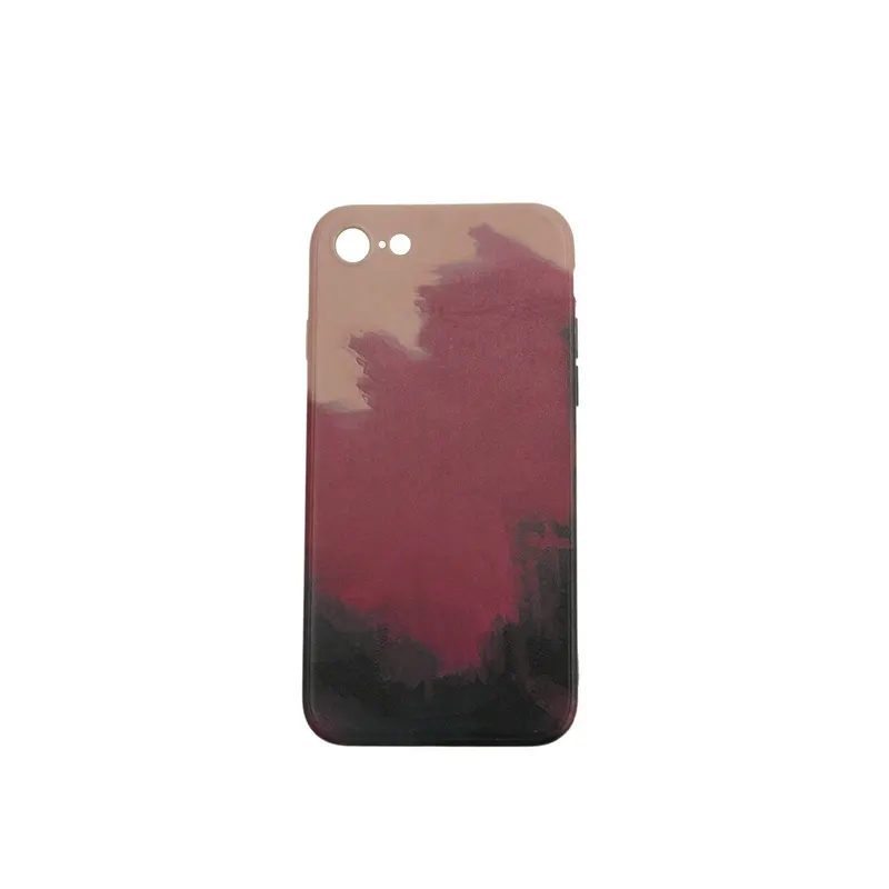 Flippy, Husa protectie Flippy compatibila cu Apple iPhone 11 Tpu Ombre, Negru / Mov / Roz
