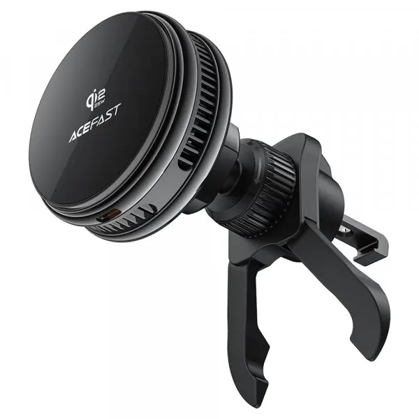 AceFast Incarcator Auto Wireless Acefast D66, 25W, Negru