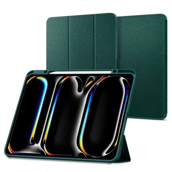 Spigen Husa pentru Apple iPad Pro 13 (2024), Spigen, Urban Fit, Verde ACS07763