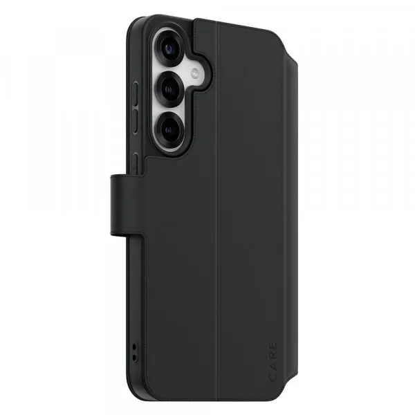 Panzerglass Husa pentru Samsung Galaxy S25+ S936, PanzerGlass, Care Feature Kickstand Wallet, Neagra
