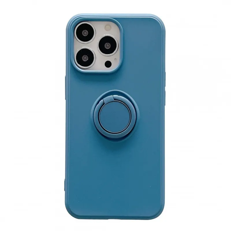 Flippy, Husa protectie Flippy compatibila cu Samsung A02 S Liquid Silicone Ring cu suport rotativ A