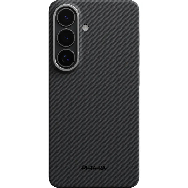 Pitaka Husa de protectie Pitaka Ultra-Slim Edge Aramida pentru Samsung Galaxy S26 Negru / Gri