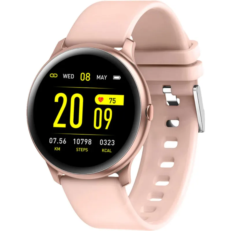 Maxcom Smartwatch Maxcom FW32 Neon, bratara silicon, Roz