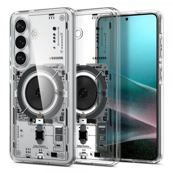 Spigen Husa MagSafe pentru Samsung Galaxy S26 Plus S947, Spigen, Ultra Hybrid Neo One, Transparenta ACS11212
