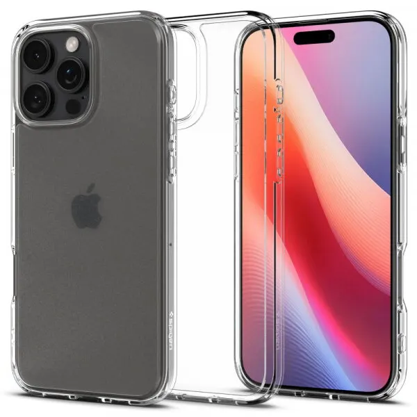 Spigen Husa pentru Apple iPhone 16 Pro Max, Spigen, Ultra Hybrid, Transparenta Satinata ACS07993