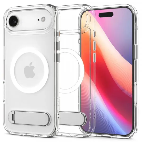Spigen Husa MagSafe pentru Apple iPhone 17 Air, Spigen, Ultra Hybrid S, Transparenta ACS09926