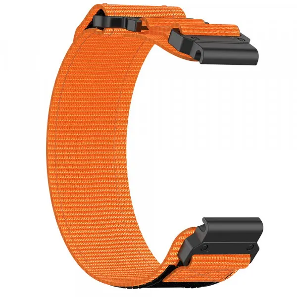 techsuit Curea Techsuit W057 pentru Garmin Watch Fenix Series, 26mm, Portocalie