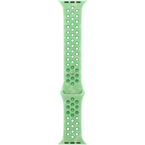 Curea pentru Apple Watch 42mm, Green Spark Nike Sport Band, S/M
