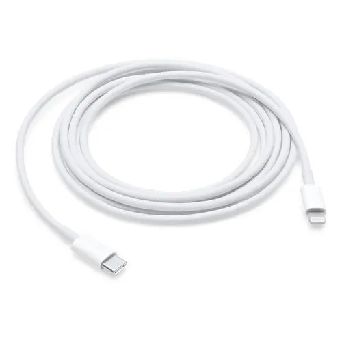 Cablu de date Apple MW2R3ZM/A, USB-C la Lightning, 2 m (Alb)