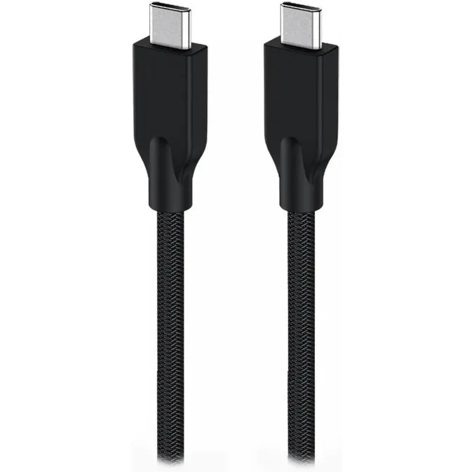 genius Cablu de date Genius 32590006400, USB-C male - USB-C male, 1m, Black