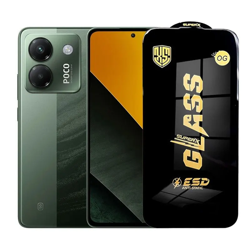 Flippy, Folie de Protectie pentru Xiaomi Poco M7 Pro, Flippy, Sticla Securizata ESD