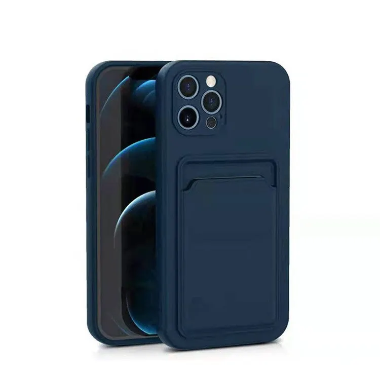 Flippy, Husa protectie Flippy cu suport card compatibila cu Samsung S20FE Albastru Inchis