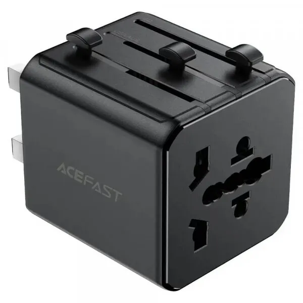 AceFast Adaptor Retea Acefast Z11 Travel, Negru