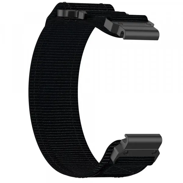 techsuit Curea Techsuit W057 pentru Garmin Watch Fenix Series, 26mm, Neagra