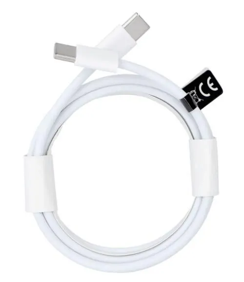 Cablu Date si Incarcare USB-C - USB-C OEM HD26, 30W, 2m, Alb