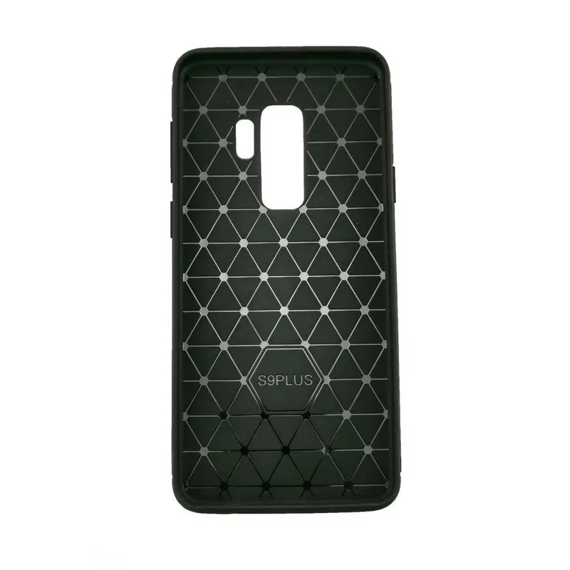 Samsung, Husa Samsung Galaxy S9 Plus Tpu, carbon, Negru