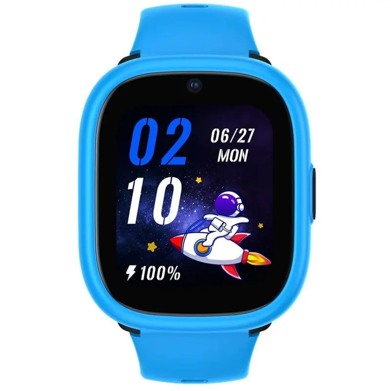 LAGENIO Ceas inteligent pentru copii LAGENIO K3, 4G, Ecran AMOLED 1.78, 48MB RAM, 128MB Flash, Camera 0.3MP, RTOS, Tracking GPS, Apel Video, Mesaje, Control Parental, Ceas Alarma, 680mAh, varsta intre 5-14 ani, Albastru