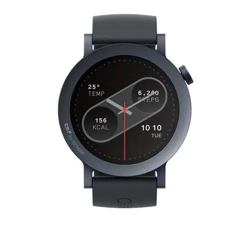 Smartwatch CMF by Nothing Watch Pro 2, Ecran AMOLED 1.32inch, GPS, Apel Bluetooth, Android/iOS, IP68 (Gri inchis)