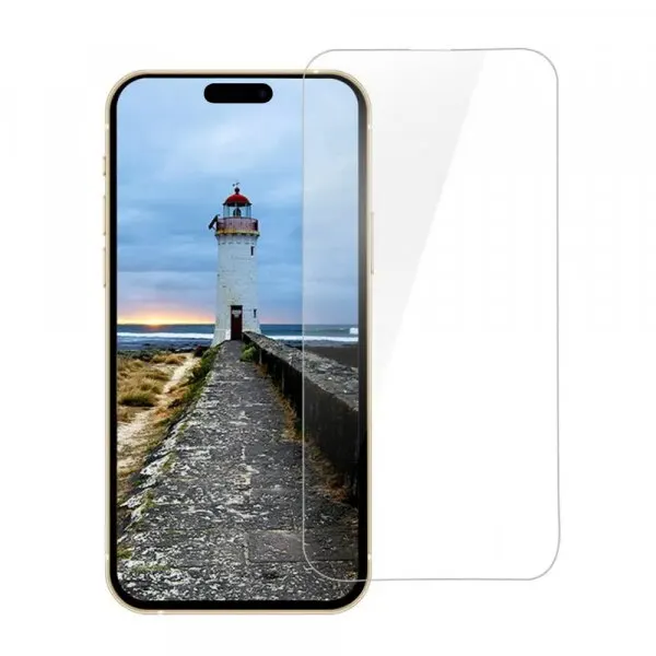 Anank Folie de protectie Ecran Anank pentru Apple iPhone 15 Pro, Sticla Securizata, Full Glue, 3D, Set 10 bucati