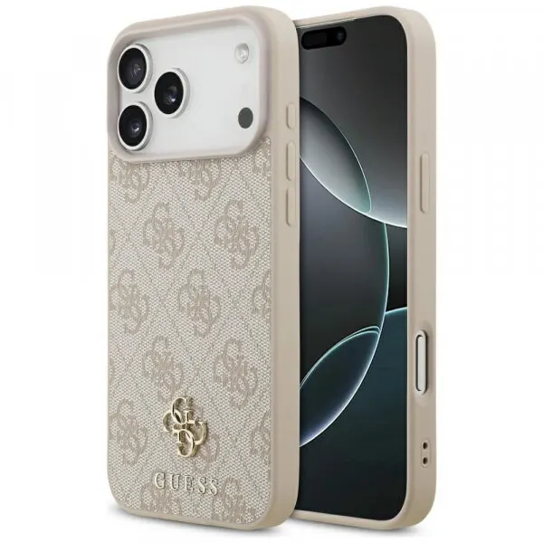 Guess Husa MagSafe pentru Apple iPhone 18 Pro Max / 17 Pro Max, Guess, 4G Small and Classic, Roz