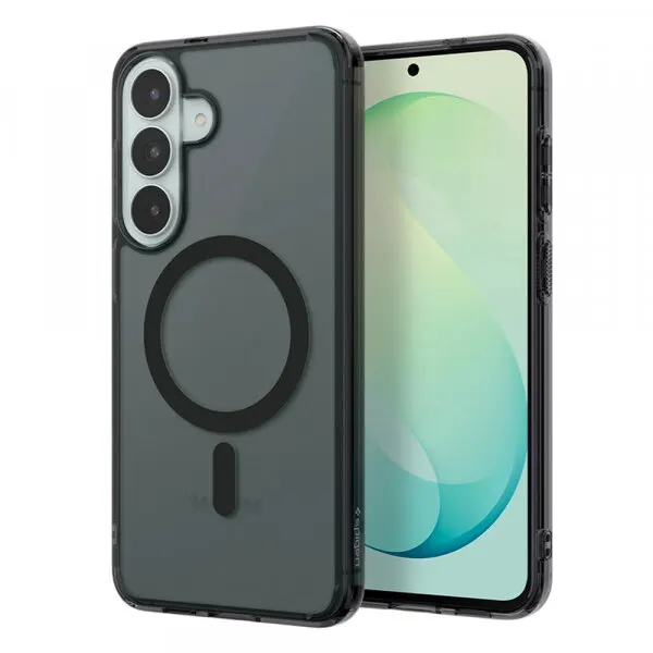 Spigen Husa MagSafe pentru Samsung Galaxy S26 FE S741, Spigen, Ultra Hybrid, Neagra Satinata ACS11637
