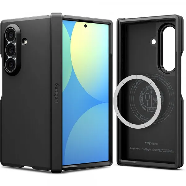 Spigen Husa MagSafe pentru Samsung Galaxy Z Fold8 Ultra F976, Spigen, Tough Armor Pro, Neagra ACS11507