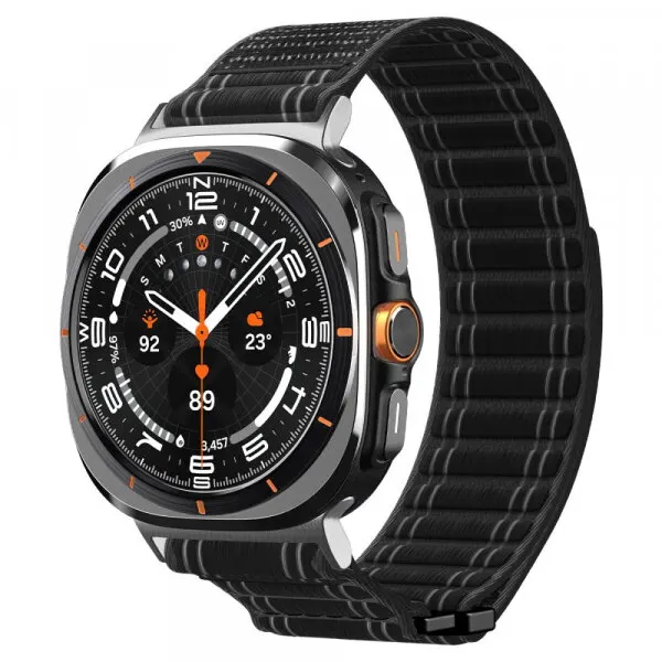 Spigen Curea Spigen WBF0 pentru Samsung Galaxy Watch Ultra Series, Neagra AMP10146