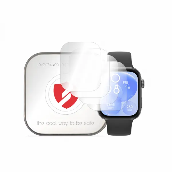 Smart Protection Folie Protectie Smart Protection Premium Classic pentru Huawei Watch Fit 4 / Fit 3, Set 4 bucati, Plastic