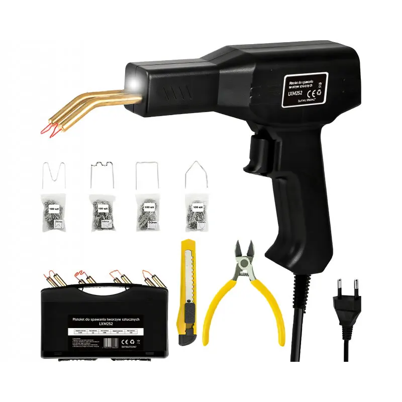 OEM Pistol Lipit Plastic OEM LXM252, Incalzire rapida, iluminare LED