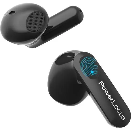 Casti True Wireless PowerLocus Vibe, Bluetooth (Negru)
